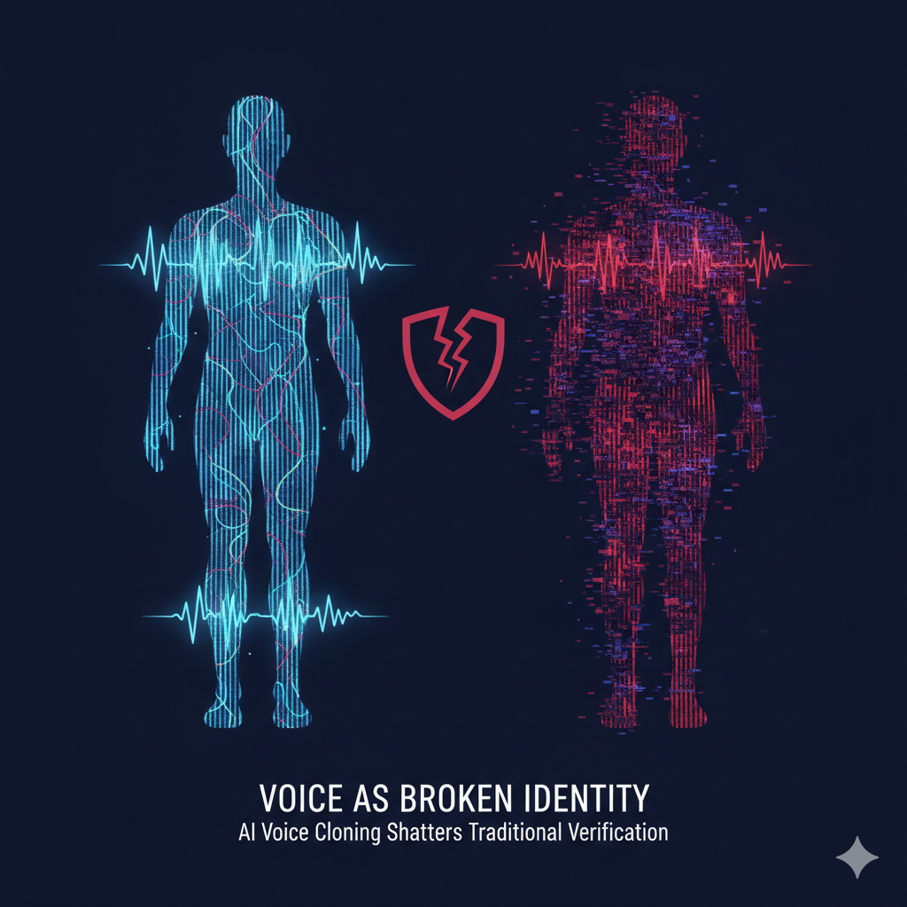 AI voice cloning breaks traditional identity verification